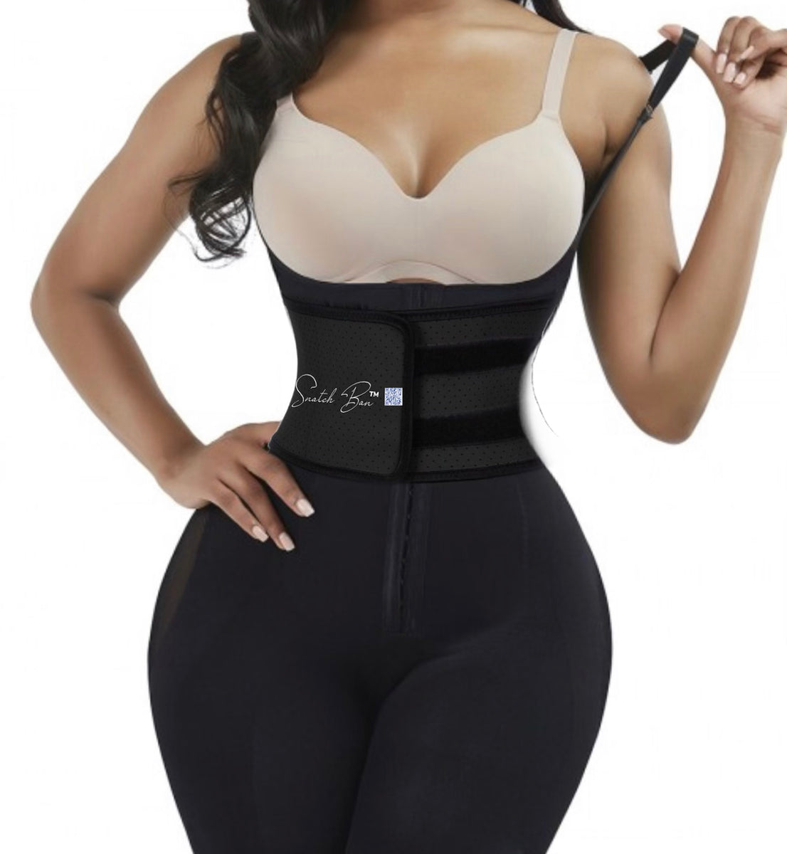 BUTT 2 SIZES BIGGER Shapers  Colombian WITH Snatch Wrap Trimmer 8BF w –  Snatch Bans