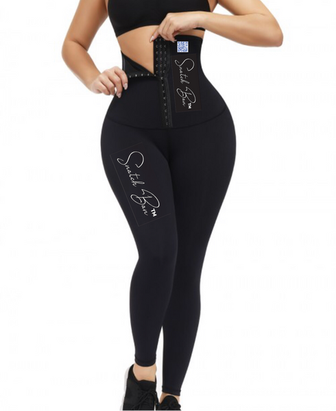 Hot and Sexy High Waist Fitness Corset Leggings | Dreamzone Lifestyle