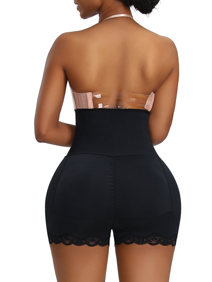 DAKIMOE Tummy Control Shapewear Women High Waisted Butt Lifter Body Shaper,  Black, 3XL-4XL