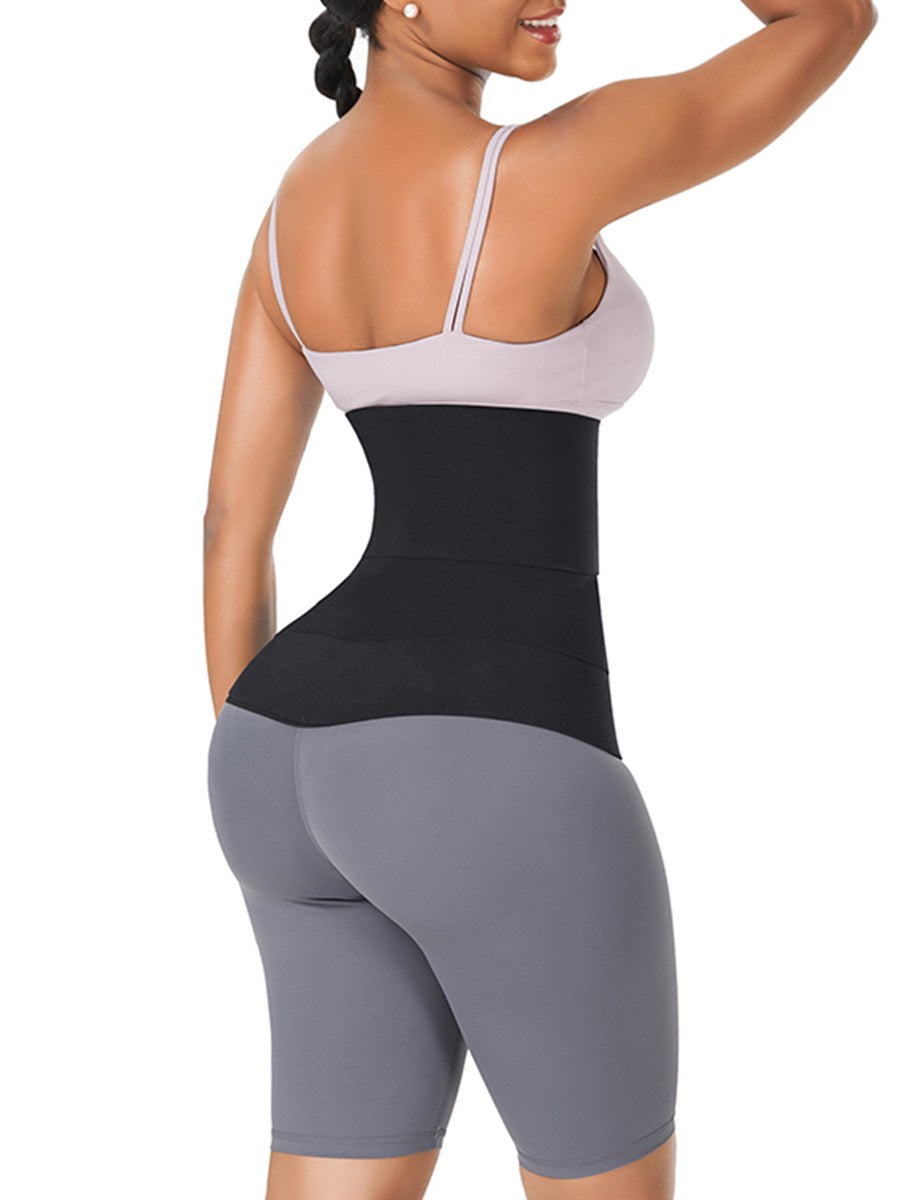 Shapewear For Women 3-Velcro Fastener Target Stubborn Back Flab Cut Belly  Fat Back Support Weight Loss Sauna Waist Trainer