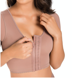 Post Surgery Bras for Women  Posture Corrector with Sleeves – Snatch Bans