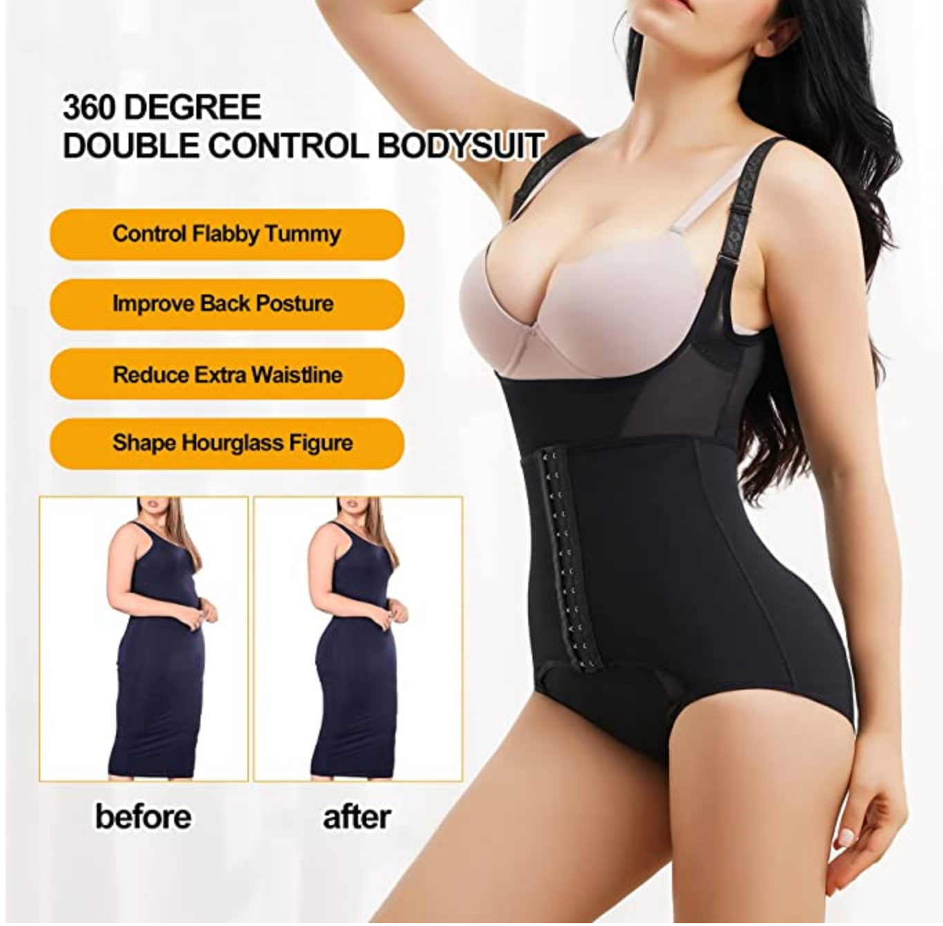 Buy Body Suit Body Shaper Women Bodysuit Slimming Waist Trainer Shapewear  Corset Shaper Body Tummy Tuck Online in India 