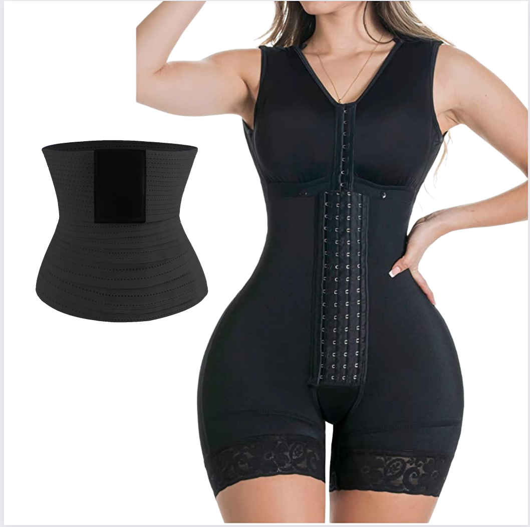 Seamless Waist Trainer Bodysuit Postpartum Corset For Women Adjustable  Strappy Bustier Shapewear For Plus Size Slimming And Body Shaping M 5XL  From Daylight, $11.37